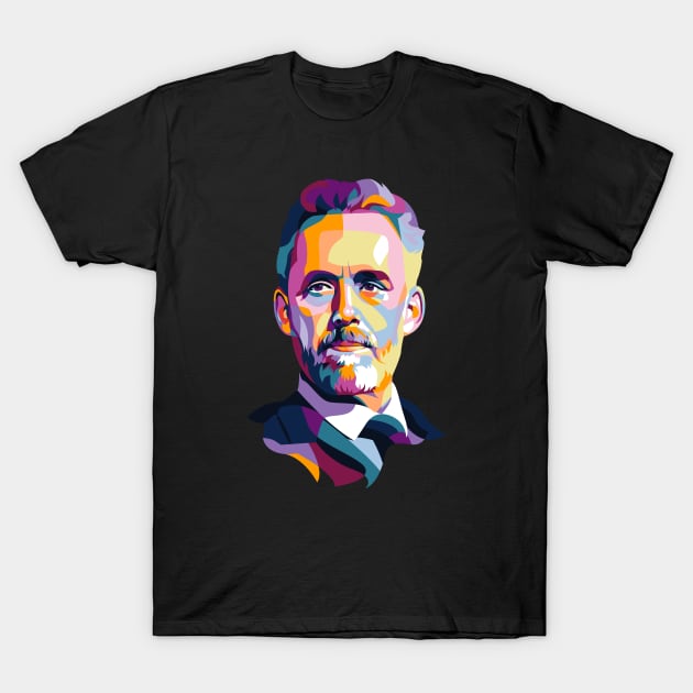 Jordan Peterson Inspired Design T-Shirt by hobolaptop